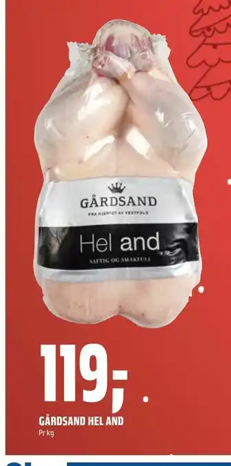 Coop Obs Gårdsand hel and tilbud