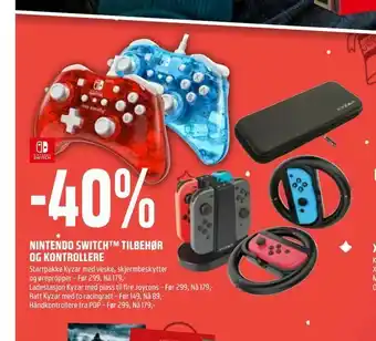 Coop Obs Nintendo switch™ tilbehør og kontrollere tilbud