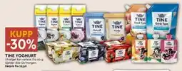 Coop Mega TINE YOGHURT tilbud