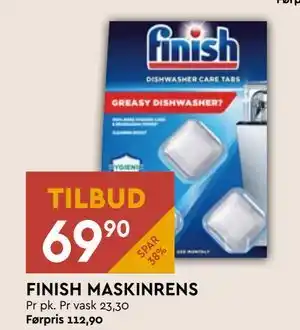 Coop Mega FINISH MASKINRENS, NOK 69.9 tilbud