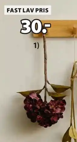 JYSK STIAN kunstig blomst, NOK 30 tilbud