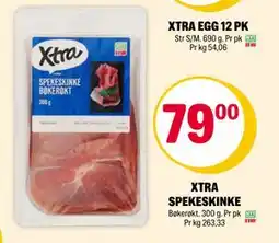 Coop Extra XTRA SPEKESKINKE, NOK 79 tilbud