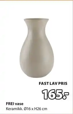 JYSK FREI vase, NOK 165 tilbud