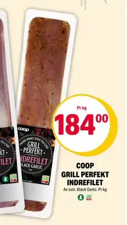 Coop Extra COOP GRILL PERFEKT INDREFILET, NOK 184 tilbud