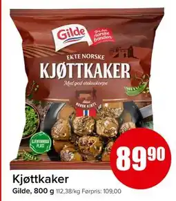 Spar Kjøttkaker, NOK 89.9 tilbud