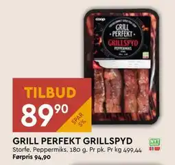 Coop Mega GRILL PERFEKT GRILLSPYD, NOK 89.9 tilbud