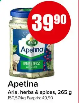 Spar Apetina, NOK 39.9 tilbud