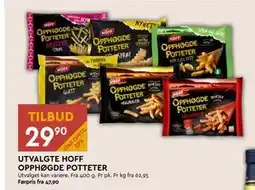 Coop Mega UTVALGTE HOFF OPPHØGDE POTTETER, NOK 29.9 tilbud