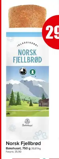 Spar Norsk Fjellbrød, NOK 29.9 tilbud