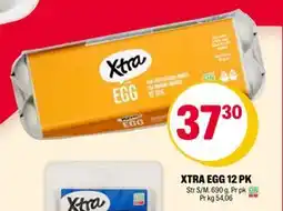 Coop Extra XTRA EGG 12 PK, NOK 37.3 tilbud