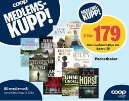 Coop Extra Pocketbøker, NOK 149 tilbud