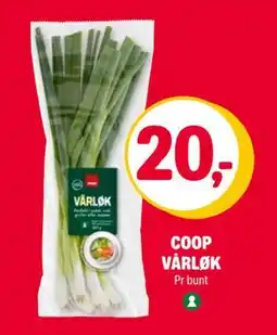 Coop Extra COOP VÅRLØK, NOK 20 tilbud