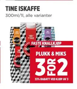 Meny TINE ISKAFFE tilbud