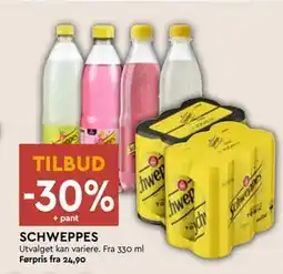 Coop Mega SCHWEPPES tilbud