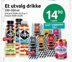Joker Et utvalg drikke, NOK 14.9 tilbud