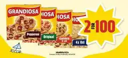 Coop Prix GRANDIOSA PIZZA, NOK 100 tilbud