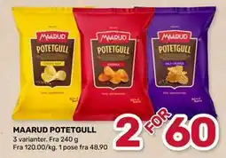 Matkroken MAARUD POTETGULL, NOK 60 tilbud