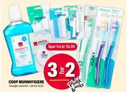 Coop Extra COOP MUNNHYGIENE tilbud