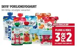 Meny SKYR PORSJONSYOGHURT tilbud