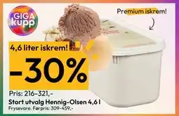Gigaboks Stort utvalg Hennig-Olsen 4,6 l tilbud