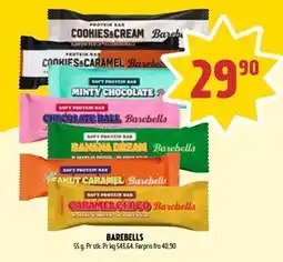 Coop Prix BAREBELLS, NOK 29.9 tilbud