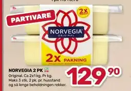 Matkroken NORVEGIA 2 PK, NOK 129.9 tilbud