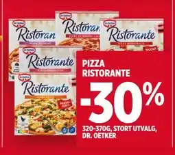 Meny PIZZA RISTORANTE tilbud