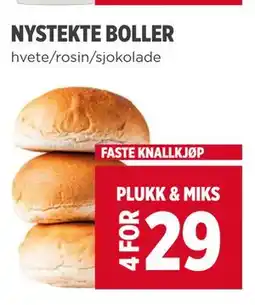 Meny NYSTEKTE BOLLER, NOK 29 tilbud