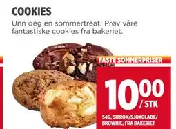 Meny COOKIES, NOK 10 tilbud