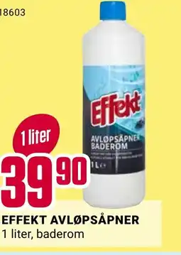 Europris EFFEKT AVLØPSÅPNER tilbud