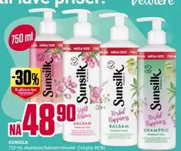 Europris SUNSILK, NOK 48.9 tilbud