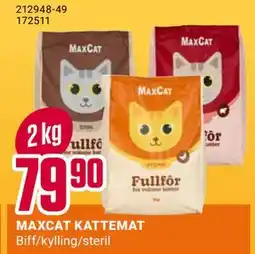 Europris MAXCAT KATTEMAT, NOK 79.9 tilbud