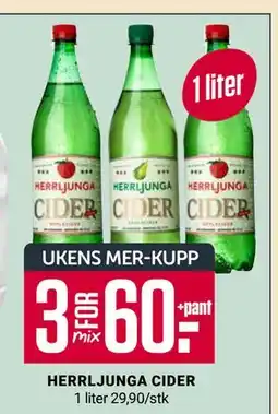 Europris HERRLJUNGA CIDER, App-pris tilbud