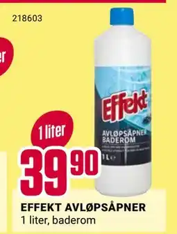 Europris EFFEKT AVLØPSÅPNER, NOK 39.9 tilbud
