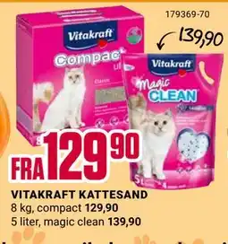 Europris VITAKRAFT KATTESAND tilbud