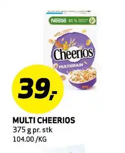 Bunnpris MULTI CHEERIOS, NOK 39 tilbud