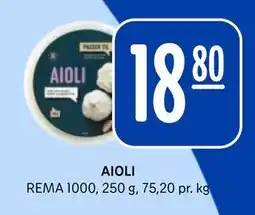 Rema 1000 AIOLI, NOK 18.8 tilbud
