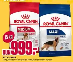 Europris ROYAL CANIN, NOK 999 tilbud