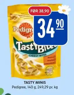 Rema 1000 TASTY MINIS, NOK 34.9 tilbud