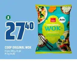 Coop Obs COOP ORIGINAL WOK, NOK 27.4 tilbud