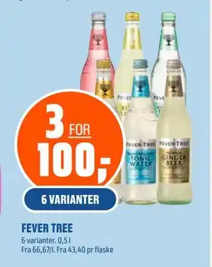 Coop Obs FEVER TREE, NOK 100 tilbud