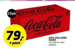 Bunnpris COCA-COLA ZERO SUGAR, NOK 79 tilbud
