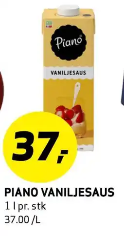 Bunnpris PIANO VANILJESAUS, NOK 37 tilbud