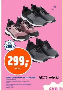 Coop Obs OKIDOKI /NORTHPEAK TUR TEX 2 TURSKO, NOK 299 tilbud