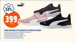 Coop Obs PUMA ANZARUN LITE SNEAKERS TIL BARN OG JUNIOR, NOK 399 tilbud