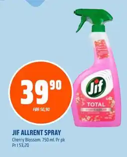 Coop Obs JIF ALLRENT SPRAY, NOK 39.9 tilbud