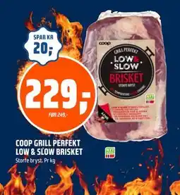 Coop Obs COOP GRILL PERFEKT LOW & SLOW BRISKET, NOK 229 tilbud