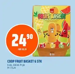 Coop Obs COOP FRUIT BASKET 6 STK, NOK 24.9 tilbud