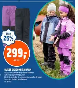 Coop Obs BUKSE OKIDOKI EIA BARN, NOK 299 tilbud