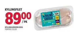 Jacobs KYLLINGFILET, NOK 89 tilbud